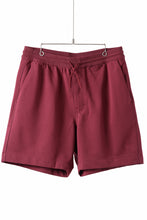 画像をギャラリービューアに読み込む, Y-3 Yohji Yamamoto SHORT PANTS / FRENCH TERRY (SHADOW RED)