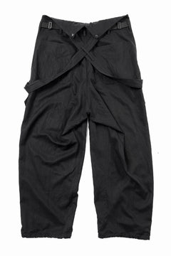 Load image into Gallery viewer, Y-3 Yohji Yamamoto SUSPENDER PANTS (BLACK)