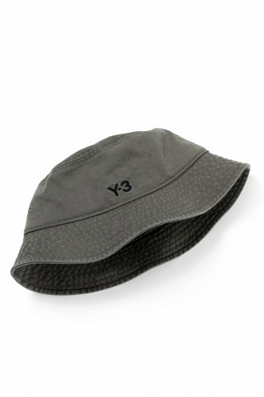 Y-3 Yohji Yamamoto LOGO BUCKET HAT (OLISTR)