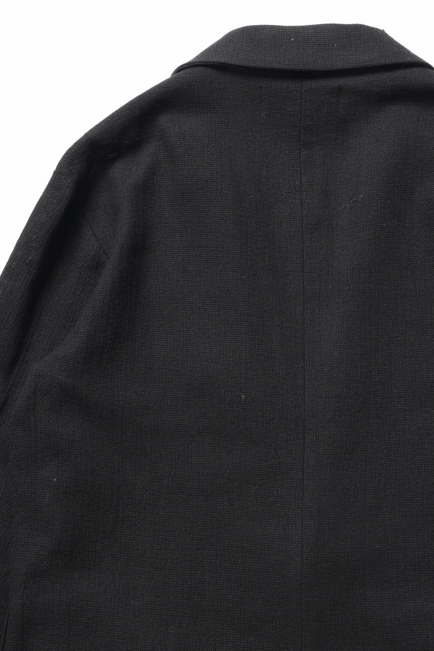 kujaku one button tailored jacket / J-977 (black)