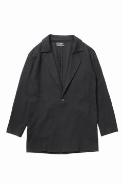 画像をギャラリービューアに読み込む, kujaku one button tailored jacket / J-977 (black)