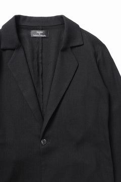 画像をギャラリービューアに読み込む, kujaku one button tailored jacket / J-977 (black)