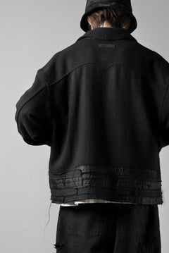 Load image into Gallery viewer, Professor.E APPLIQUE JACKET (BLACK)