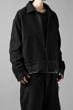 Load image into Gallery viewer, Professor.E APPLIQUE JACKET (BLACK)