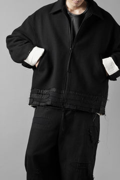 Load image into Gallery viewer, Professor.E APPLIQUE JACKET (BLACK)