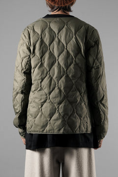 画像をギャラリービューアに読み込む, F/CE. x TAION® PACKABLE INNER DOWN JACKET (OLIVE GRAY)