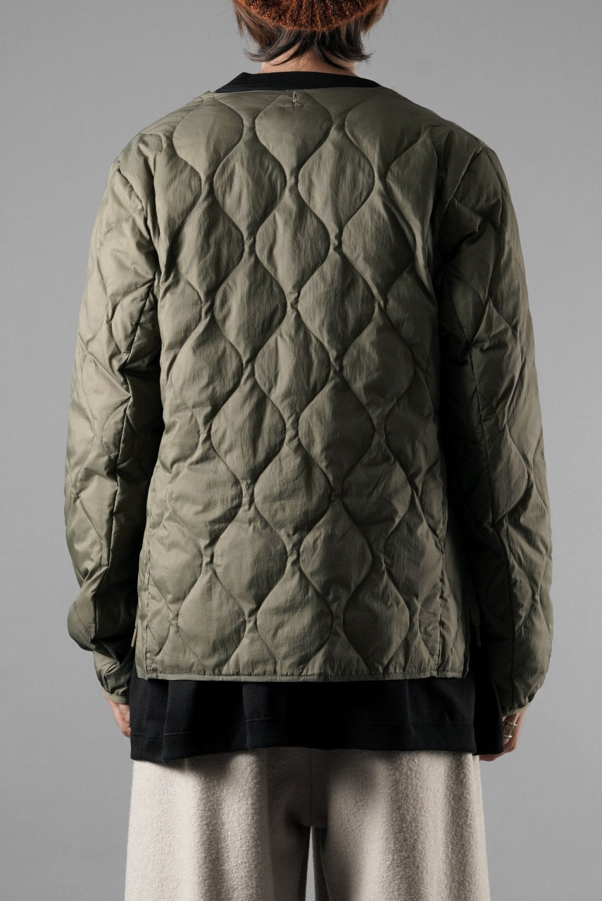 画像をギャラリービューアに読み込む, F/CE. x TAION® PACKABLE INNER DOWN JACKET (OLIVE GRAY)