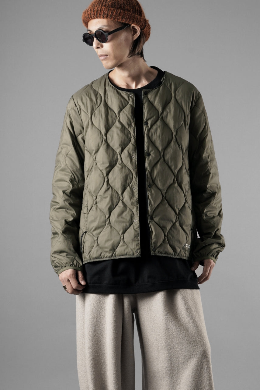 画像をギャラリービューアに読み込む, F/CE. x TAION® PACKABLE INNER DOWN JACKET (OLIVE GRAY)