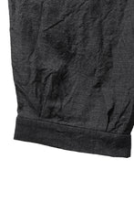 画像をギャラリービューアに読み込む, KLASICA "GL GOSSE-NN" RE DESIGNED BARREL TROUSERS / "NANAKO" WOVEN OXFORD (GREY)