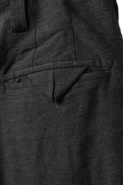画像をギャラリービューアに読み込む, KLASICA "GL GOSSE-NN" RE DESIGNED BARREL TROUSERS / "NANAKO" WOVEN OXFORD (GREY)