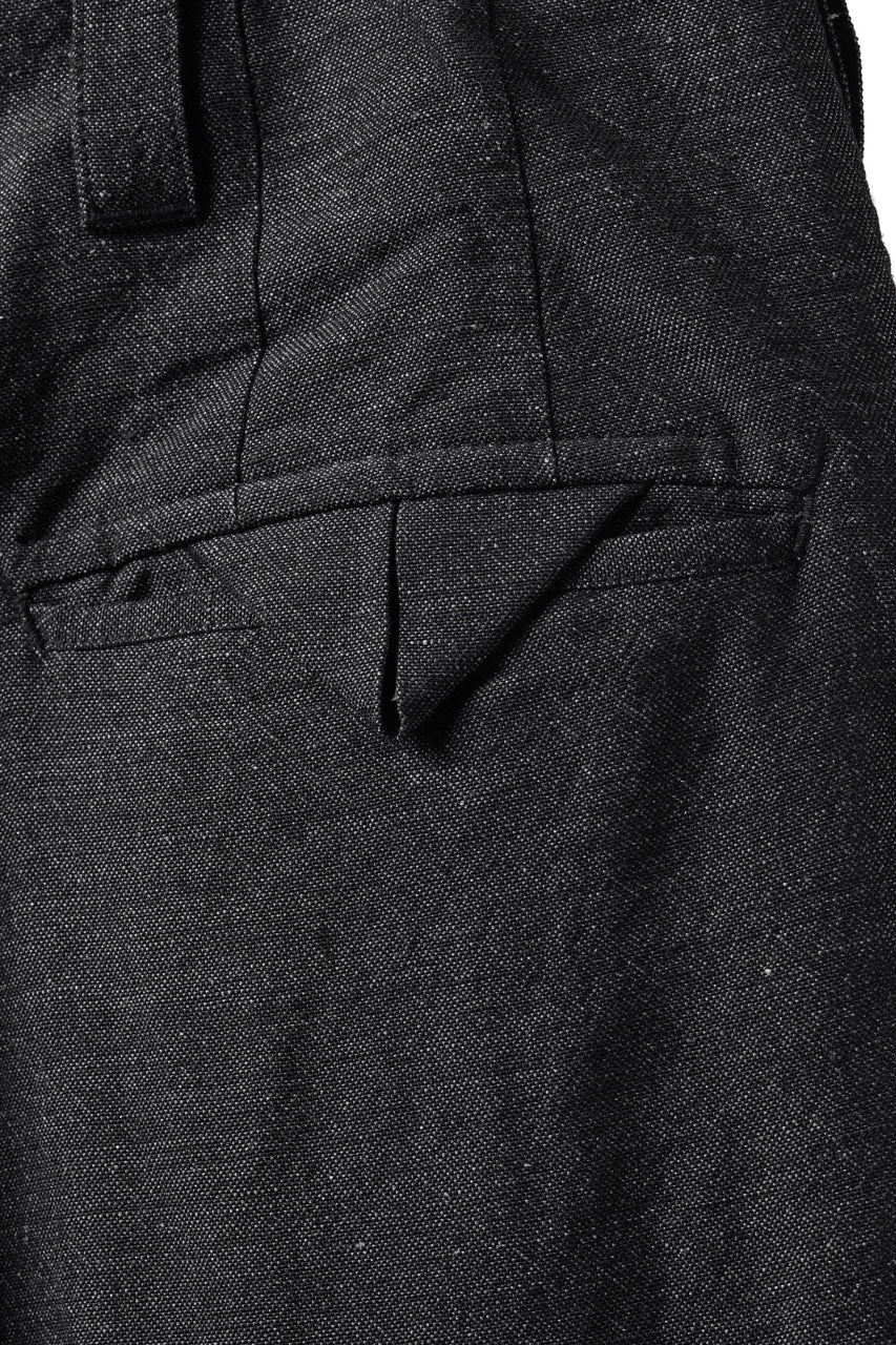 画像をギャラリービューアに読み込む, KLASICA "GL GOSSE-NN" RE DESIGNED BARREL TROUSERS / "NANAKO" WOVEN OXFORD (GREY)