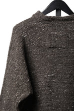 画像をギャラリービューアに読み込む, KLASICA "LIM" POCKET MOCK NECK JUMPER / NATURAL COLORED SHEEP NON DYED WOOL JERSEY (TAUPE)