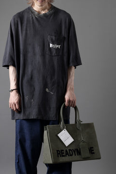 画像をギャラリービューアに読み込む, READYMADE SHOPPING BAG 35 LOGO (KHAKI)