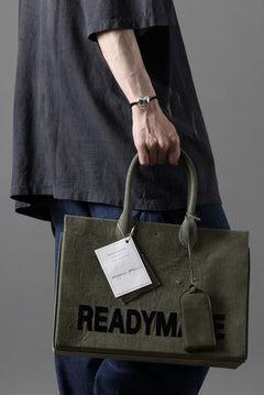 Load image into Gallery viewer, READYMADE SHOPPING BAG 35 LOGO (KHAKI)