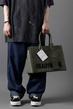 画像をギャラリービューアに読み込む, READYMADE SHOPPING BAG 35 LOGO (KHAKI)