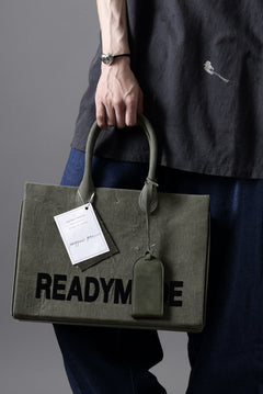 Load image into Gallery viewer, READYMADE SHOPPING BAG 35 LOGO (KHAKI)