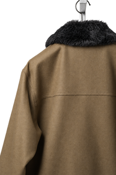 画像をギャラリービューアに読み込む, LITTLEBIG Wool Car Coat (BROWN)