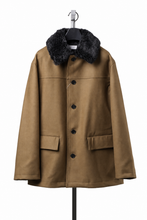 画像をギャラリービューアに読み込む, LITTLEBIG Wool Car Coat (BROWN)