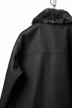 Load image into Gallery viewer, LITTLEBIG Wool Car Coat (BLACK)