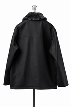 Load image into Gallery viewer, LITTLEBIG Wool Car Coat (BLACK)