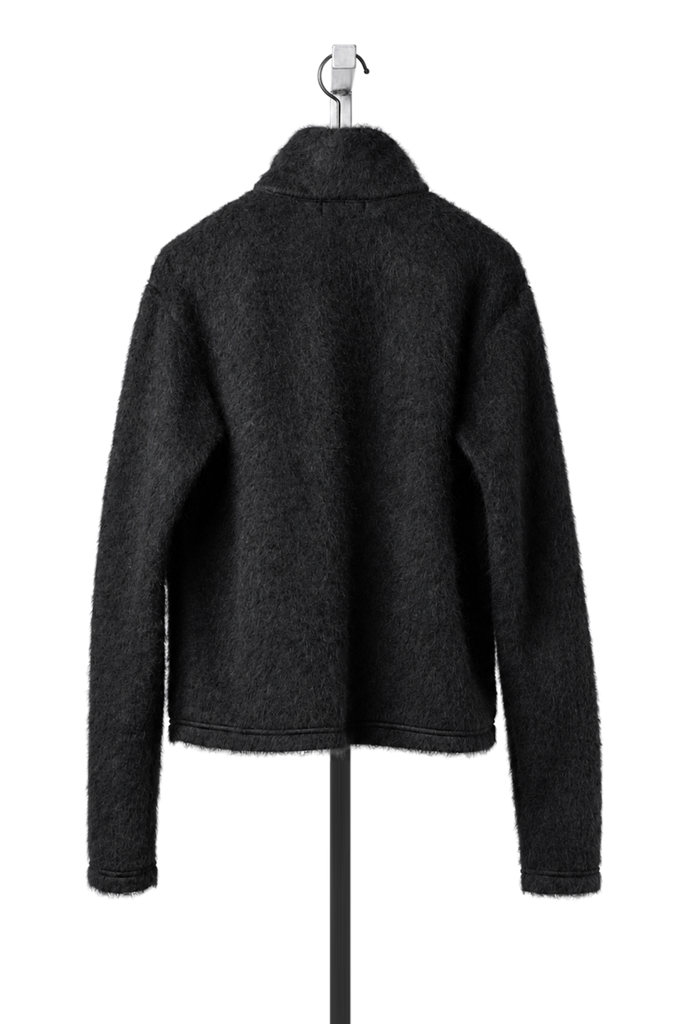 画像をギャラリービューアに読み込む, LITTLEBIG Zip Up Knit Jacket (BLACK)