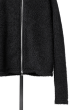 画像をギャラリービューアに読み込む, LITTLEBIG Zip Up Knit Jacket (BLACK)