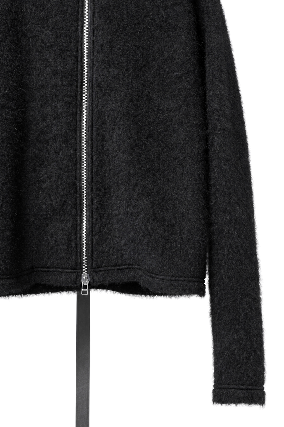 画像をギャラリービューアに読み込む, LITTLEBIG Zip Up Knit Jacket (BLACK)
