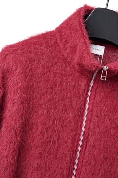 Load image into Gallery viewer, LITTLEBIG Zip Up Knit Jacket (RED)