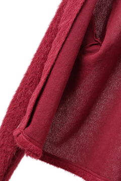 Load image into Gallery viewer, LITTLEBIG Zip Up Knit Jacket (RED)