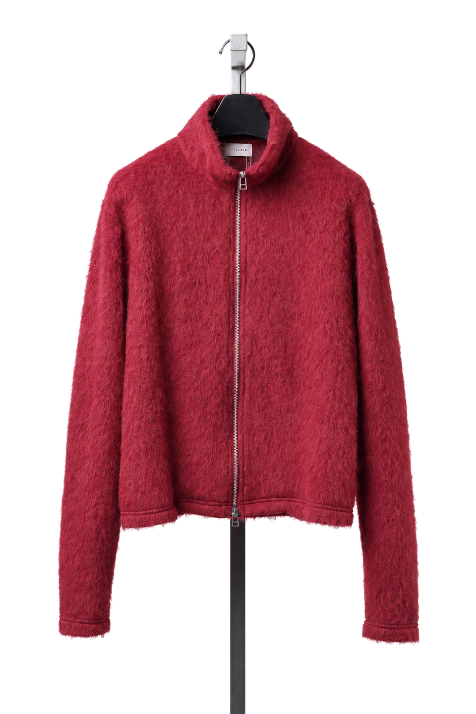 Load image into Gallery viewer, LITTLEBIG Zip Up Knit Jacket (RED)