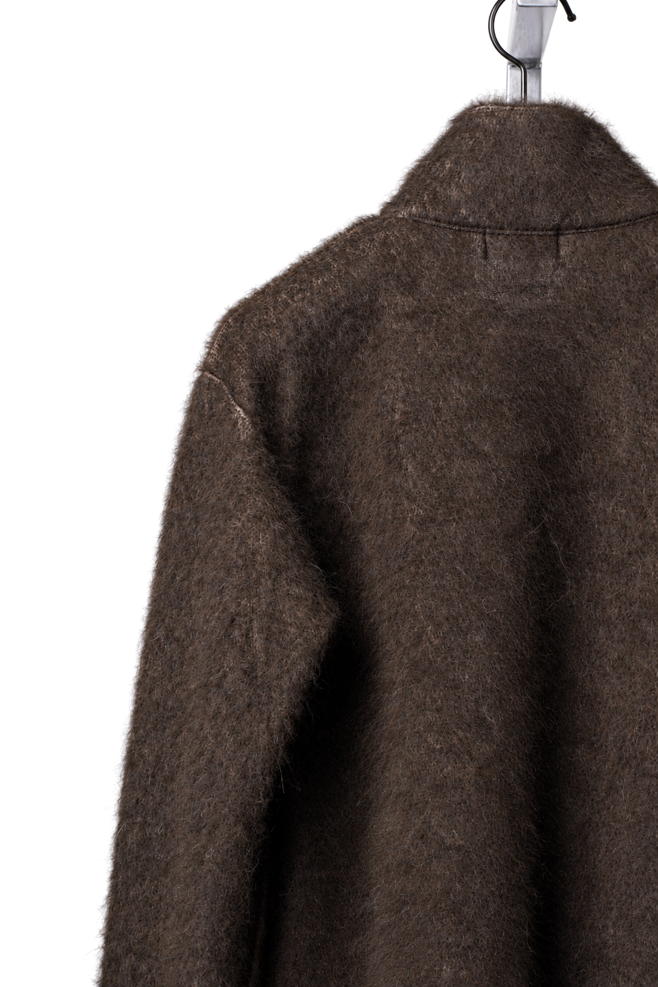 画像をギャラリービューアに読み込む, LITTLEBIG Zip Up Knit Jacket (BROWN)