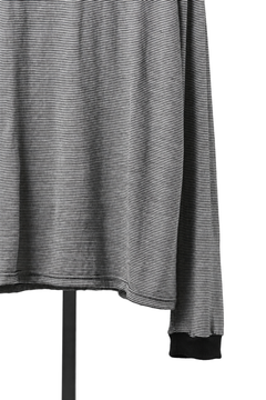 画像をギャラリービューアに読み込む, LITTLEBIG Mock Neck Wool Long T Shirt (BORDER)