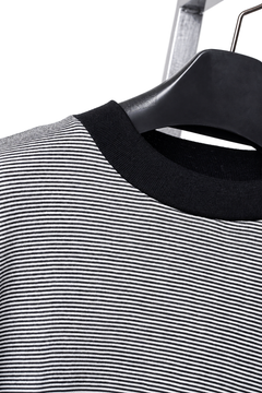 画像をギャラリービューアに読み込む, LITTLEBIG Mock Neck Wool Long T Shirt (BORDER)