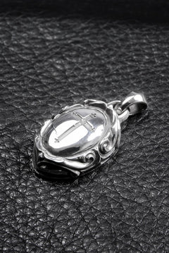 Load image into Gallery viewer, Loud Style Design - GET IN THE RING &quot;LGH-013&quot; SILVER PENDANT