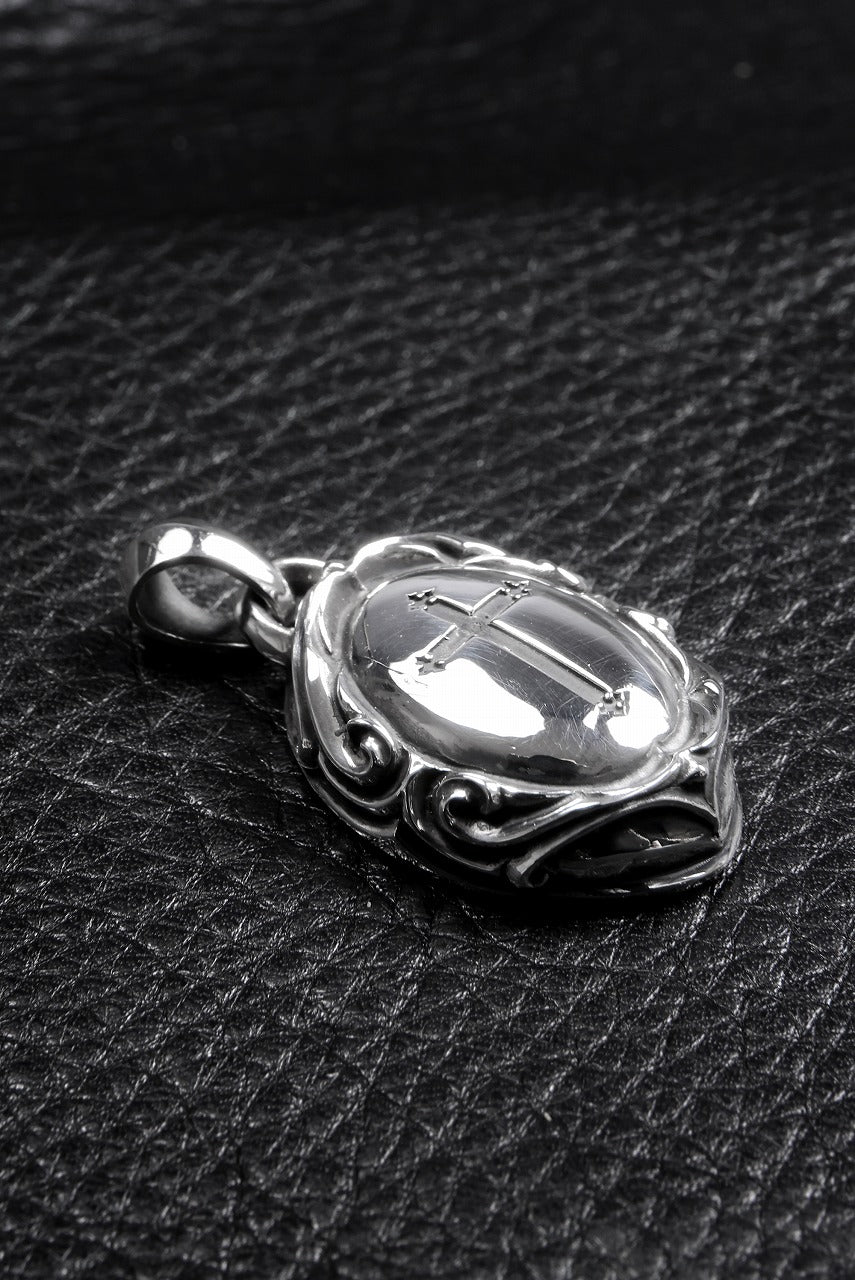 Load image into Gallery viewer, Loud Style Design - GET IN THE RING &quot;LGH-013&quot; SILVER PENDANT