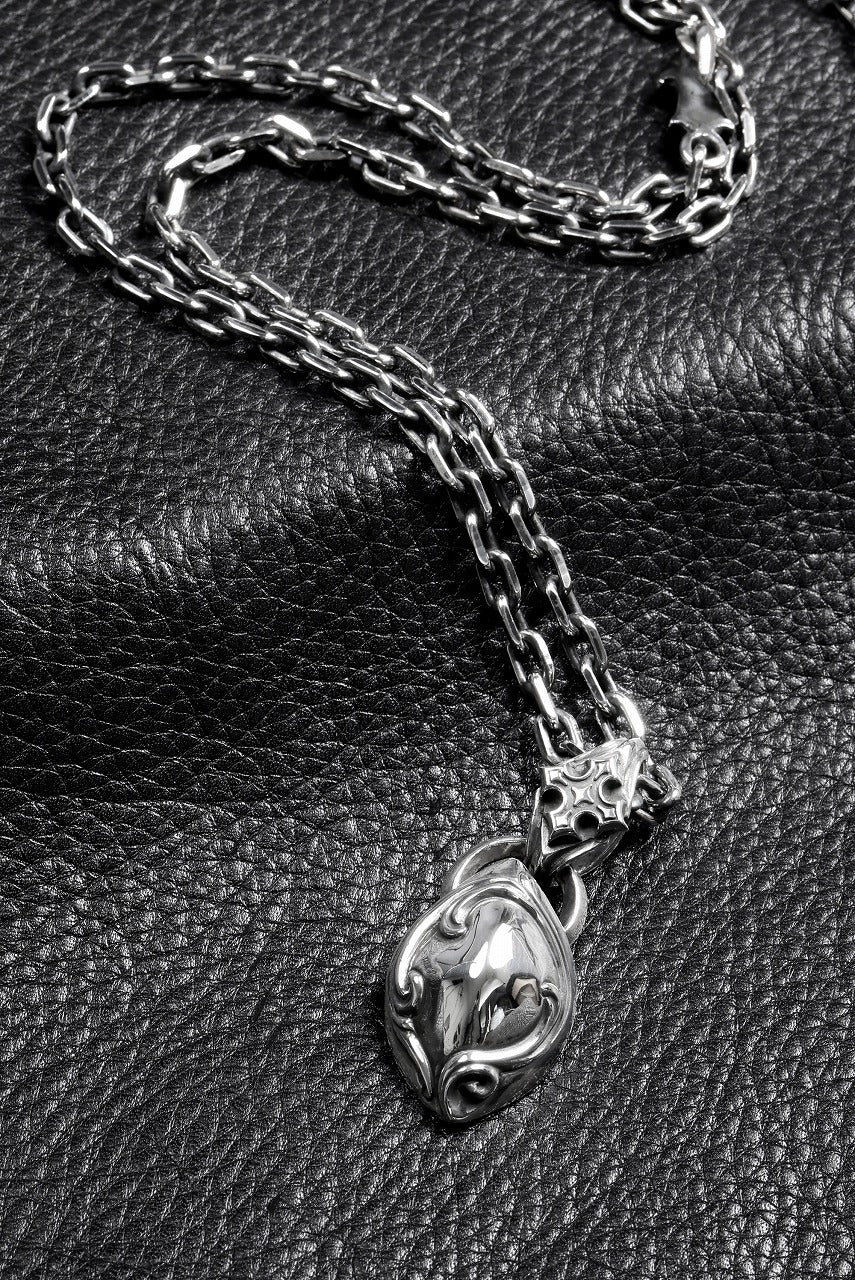 画像をギャラリービューアに読み込む, 【最短出荷可能】Loud Style Design - GET IN THE RING - FLUID VAIN - "LGN-013" SILVER NECKLACE