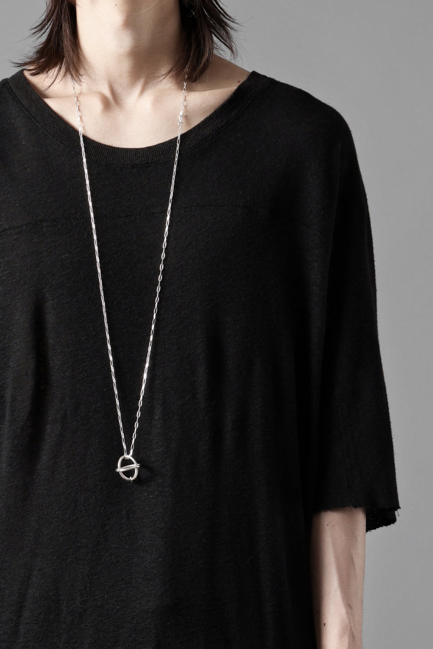 画像をギャラリービューアに読み込む, thom/krom SMOOTH FIT T-SHIRT / VISCOSE LINEN JERSEY (BLACK)