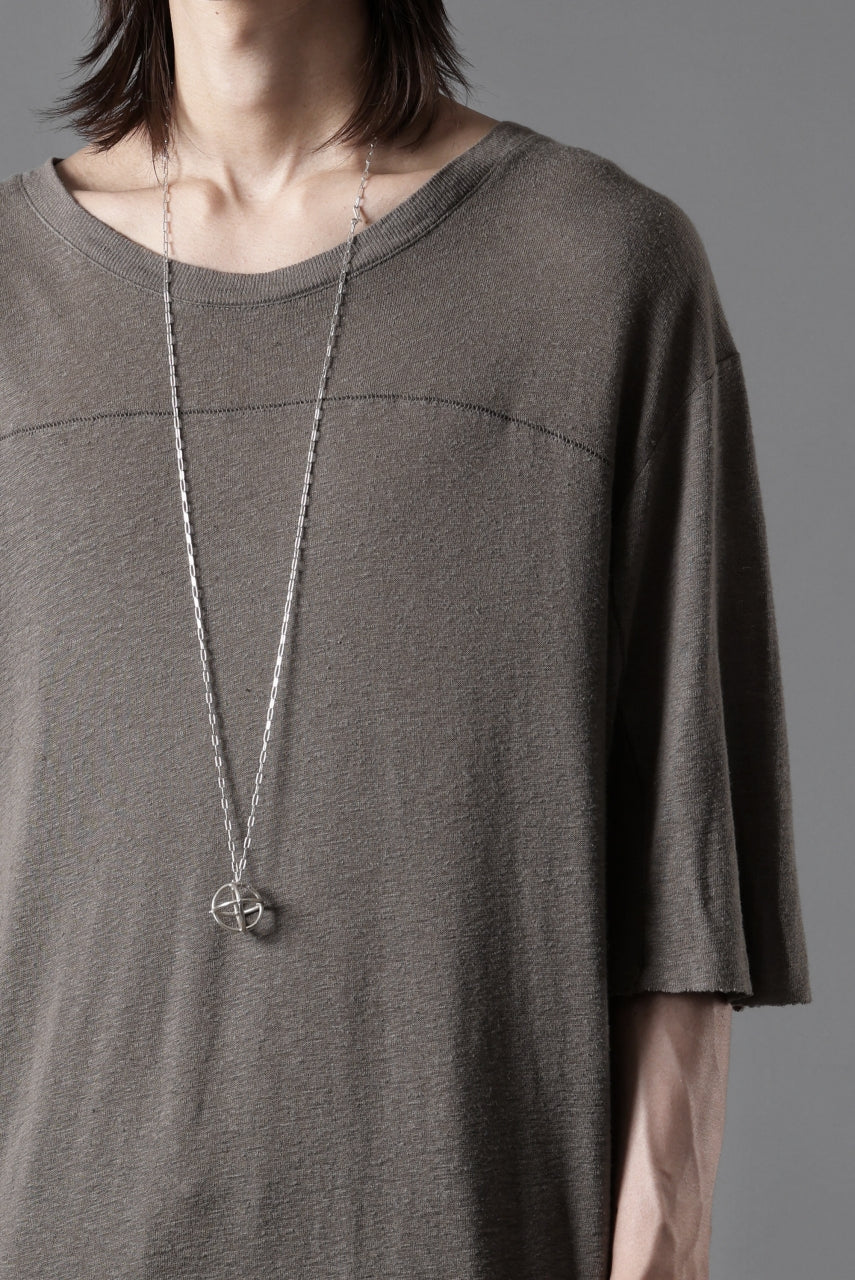 画像をギャラリービューアに読み込む, thom/krom SMOOTH FIT T-SHIRT / VISCOSE LINEN JERSEY (ROCK)