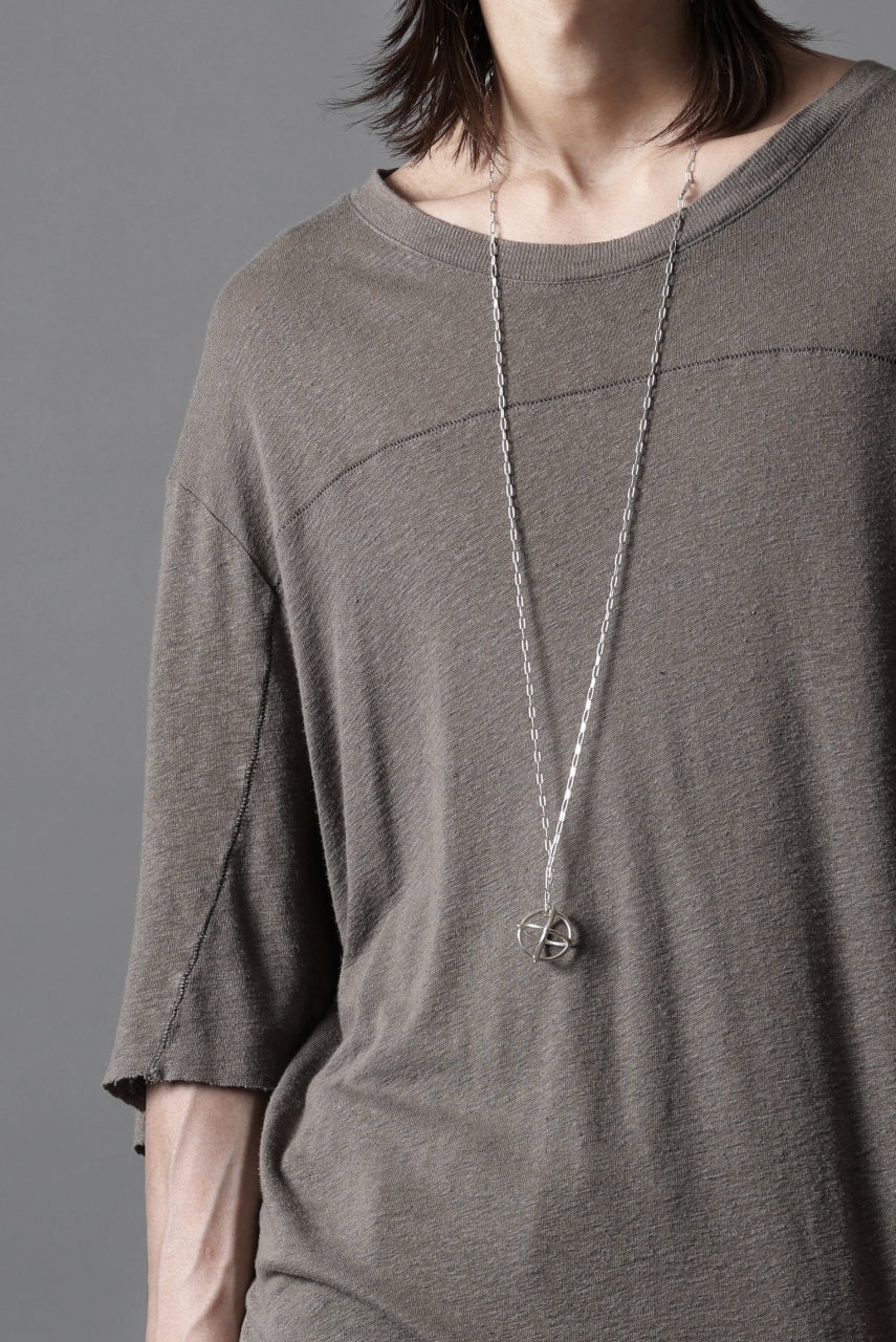 画像をギャラリービューアに読み込む, thom/krom SMOOTH FIT T-SHIRT / VISCOSE LINEN JERSEY (ROCK)