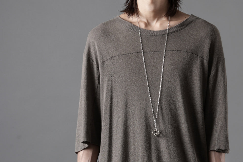 画像をギャラリービューアに読み込む, thom/krom SMOOTH FIT T-SHIRT / VISCOSE LINEN JERSEY (ROCK)