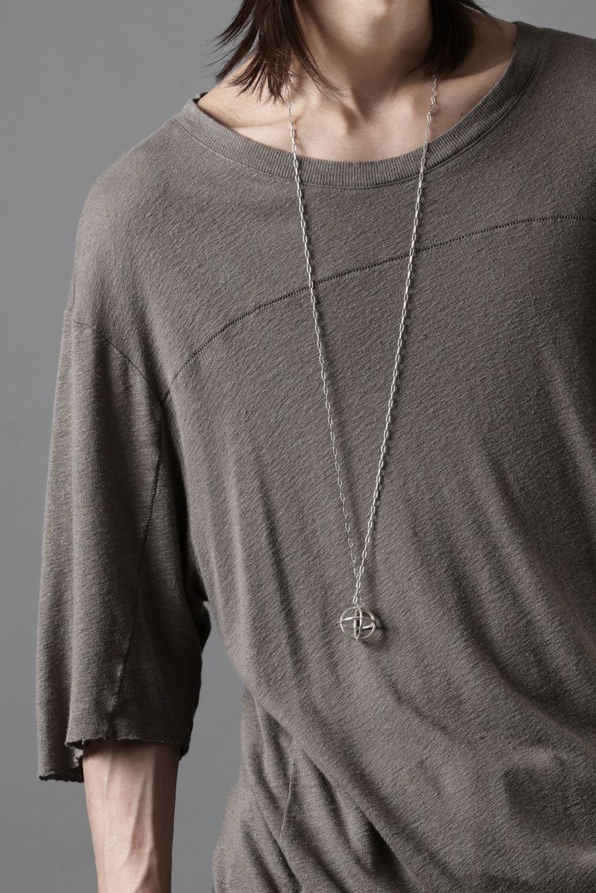 画像をギャラリービューアに読み込む, thom/krom SMOOTH FIT T-SHIRT / VISCOSE LINEN JERSEY (ROCK)