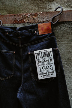 画像をギャラリービューアに読み込む, FULLCOUNT x N/07 x LOOM exclusive WIDE TAPERED DENIM PANTS / 11.5oz ZIMBABWE DENIM (INDIGO BLUE / ONE WASHED)