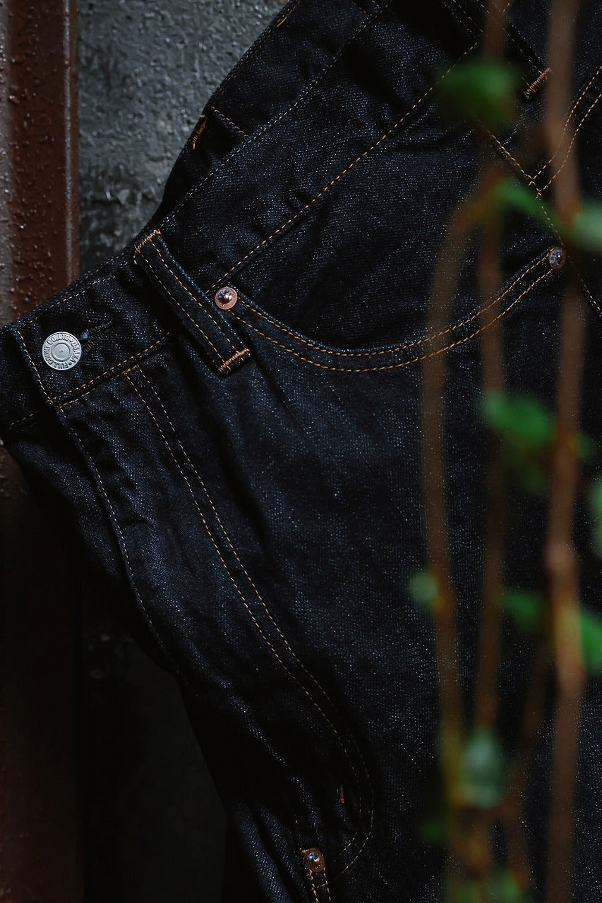 FULLCOUNT x N/07 x LOOM exclusive WIDE TAPERED DENIM PANTS / 11.5oz ZIMBABWE DENIM (INDIGO BLUE / ONE WASHED)