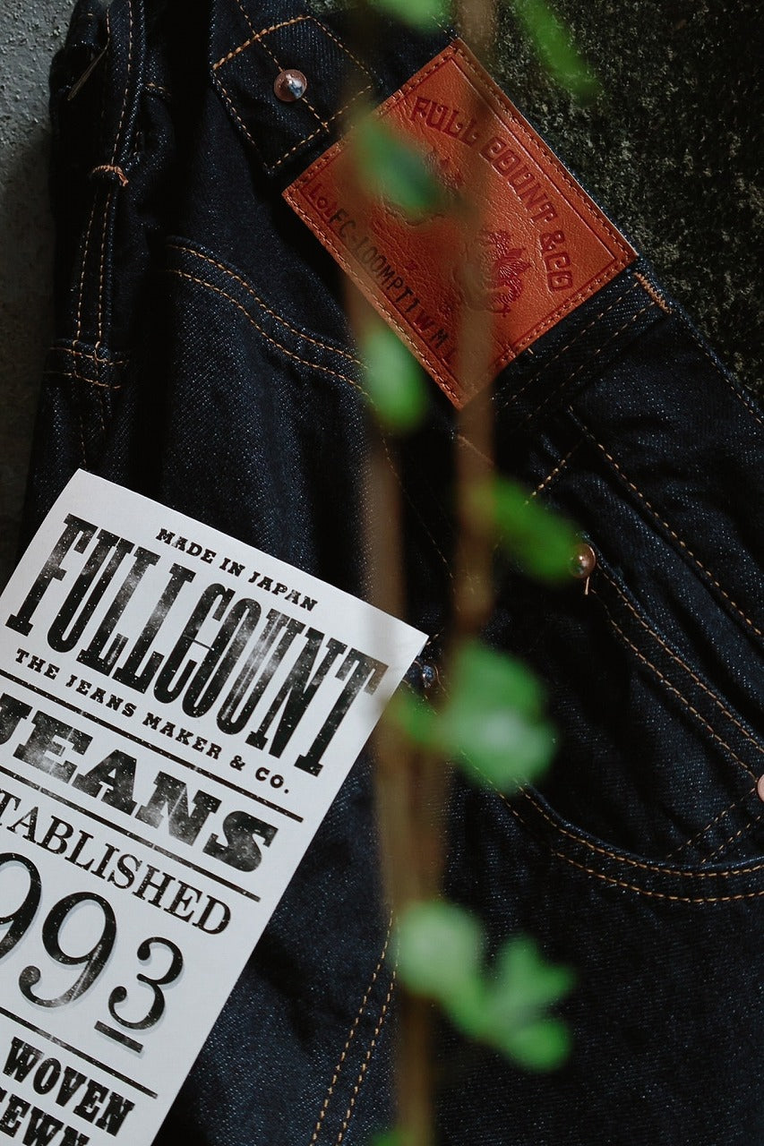 FULLCOUNT x N/07 x LOOM exclusive WIDE TAPERED DENIM PANTS / 11.5oz ZIMBABWE DENIM (INDIGO BLUE / ONE WASHED)