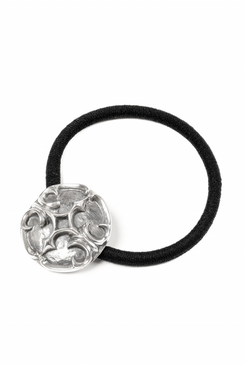 BACKLASH xx Loud Style Design HAIR TIES BRACELET (SILVER)