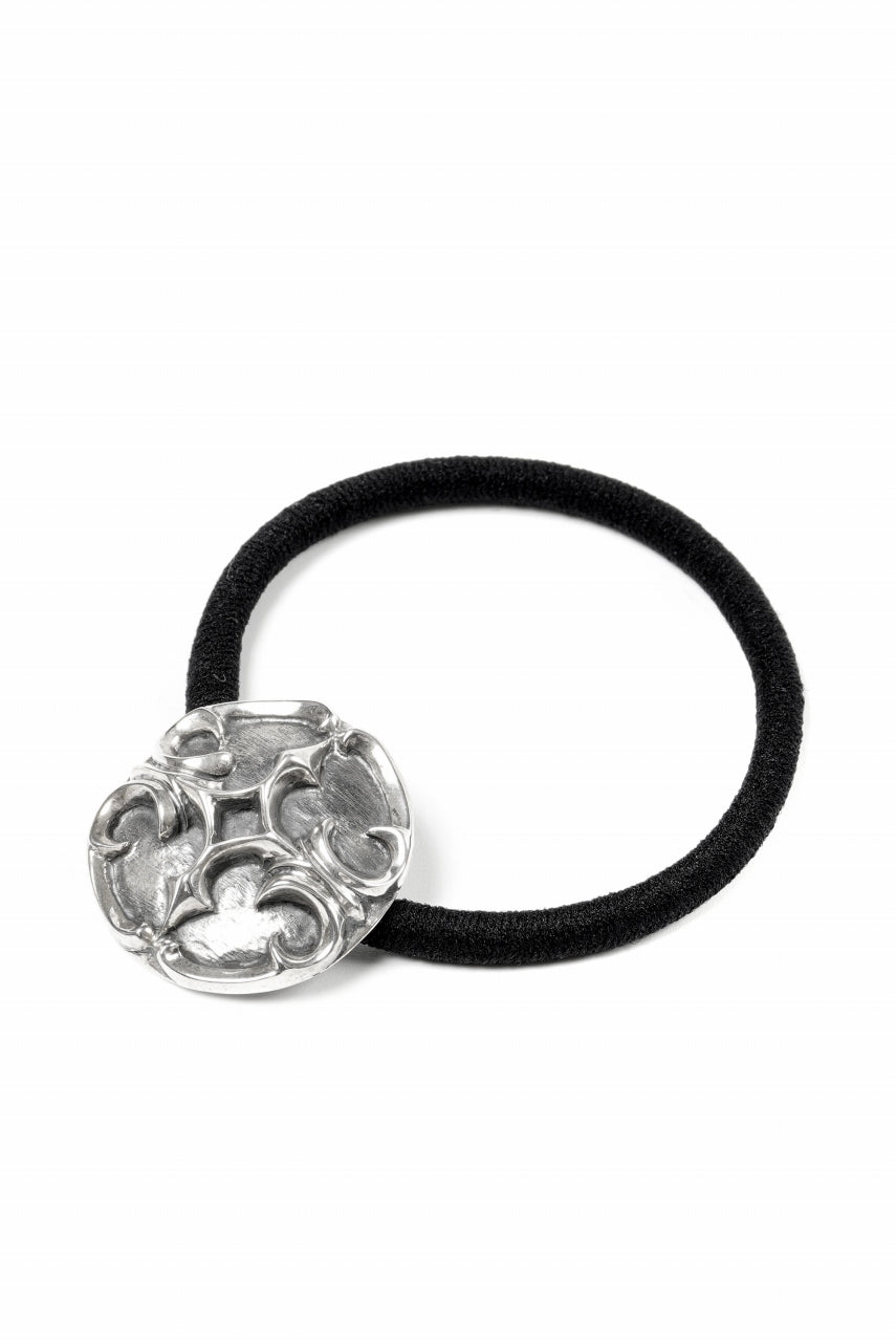 BACKLASH xx Loud Style Design HAIR TIES BRACELET (SILVER)