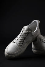Load image into Gallery viewer, masnada LOW TOP SNEAKER / CALF SKIN LEATHER (CHALK)
