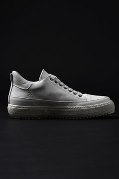 Load image into Gallery viewer, masnada LOW TOP SNEAKER / CALF SKIN LEATHER (CHALK)