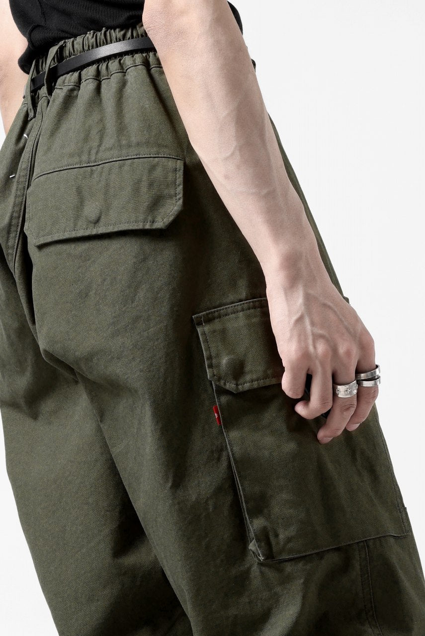 N/07 MILITARY TROUSERS M47 / LIGHT-WEIGHT DUCK (OLIVE)