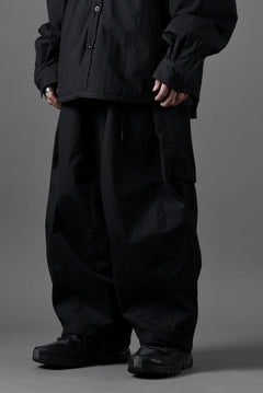 画像をギャラリービューアに読み込む, sus-sous M-51 pants / ventile 60/2 weather (BLACK)